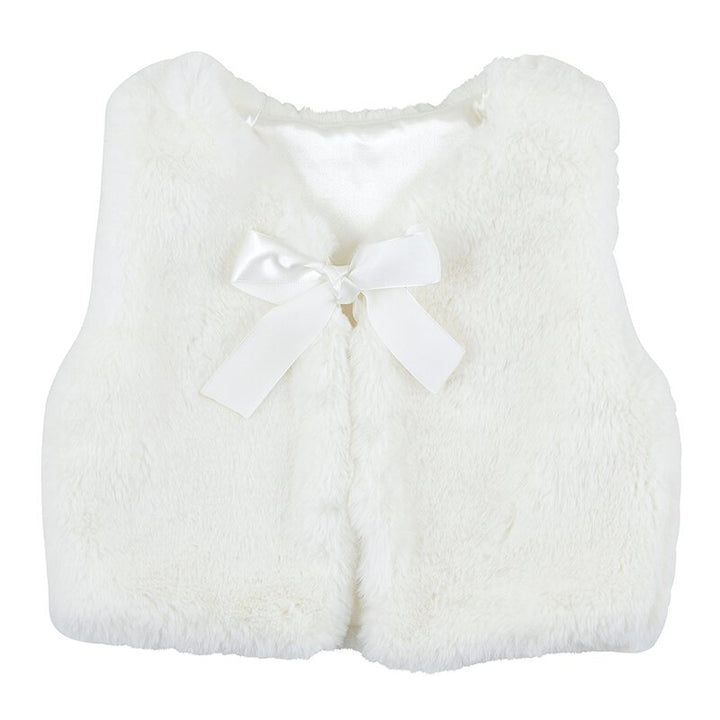 Fur Vest - White