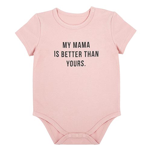 Snapshirt - My Mama Is Better, 6-12 mths