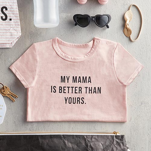 Snapshirt - My Mama Is Better, 6-12 mths