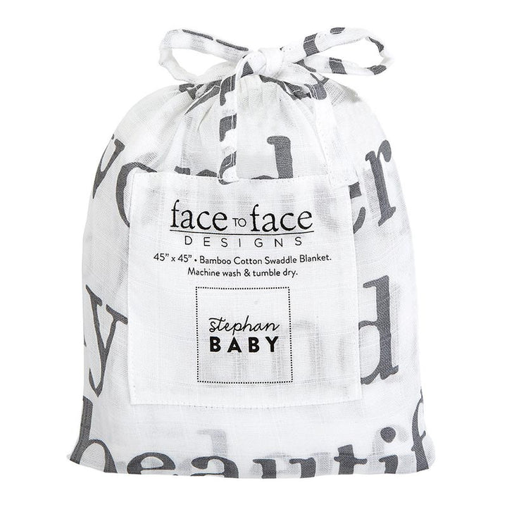 Face to Face Swaddle Blanket - Wonderfully Made