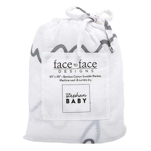 Face to Face Swaddle Blanket - Hunny Bunny