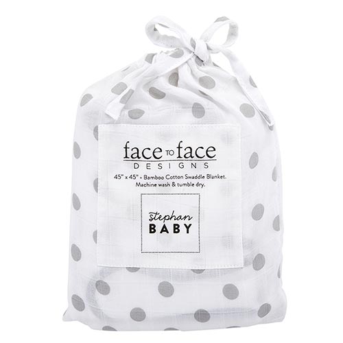 Face to Face Swaddle Blanket - Love Bug
