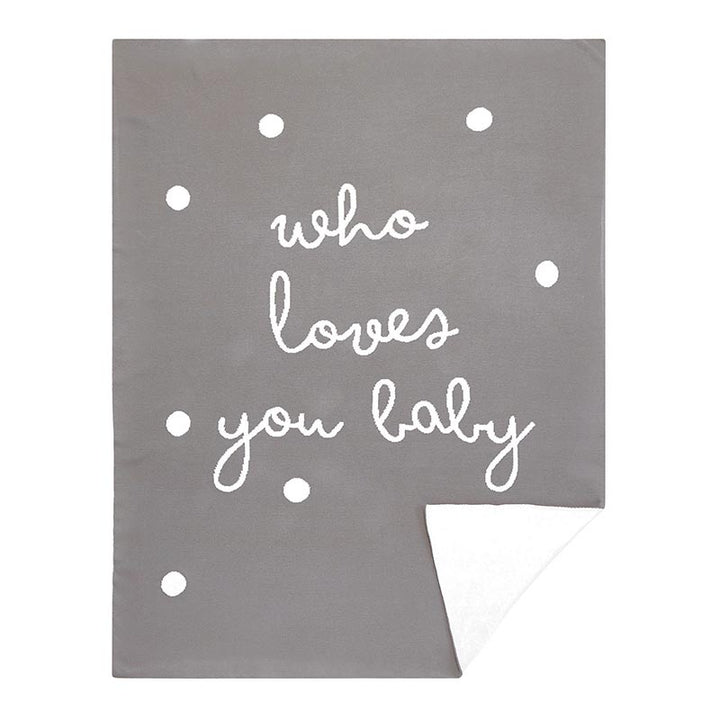 Blanket Gift Set - Who Loves you Baby? - 2 Pce