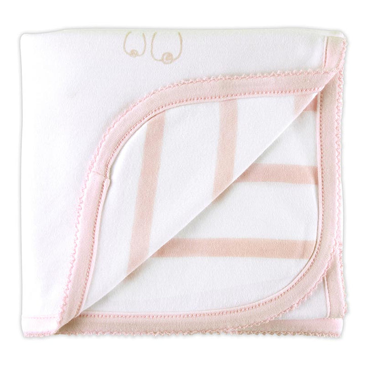Face to Face Reversible Blanket- Bunny
