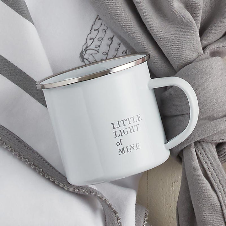 Face to Face Enamel Keepsake Cup - Little Light of Mine