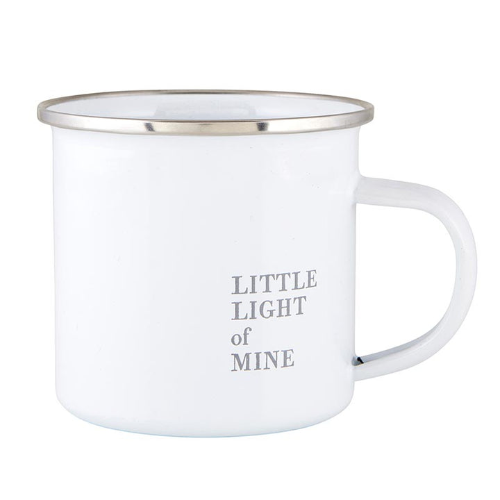 Face to Face Enamel Keepsake Cup - Little Light of Mine