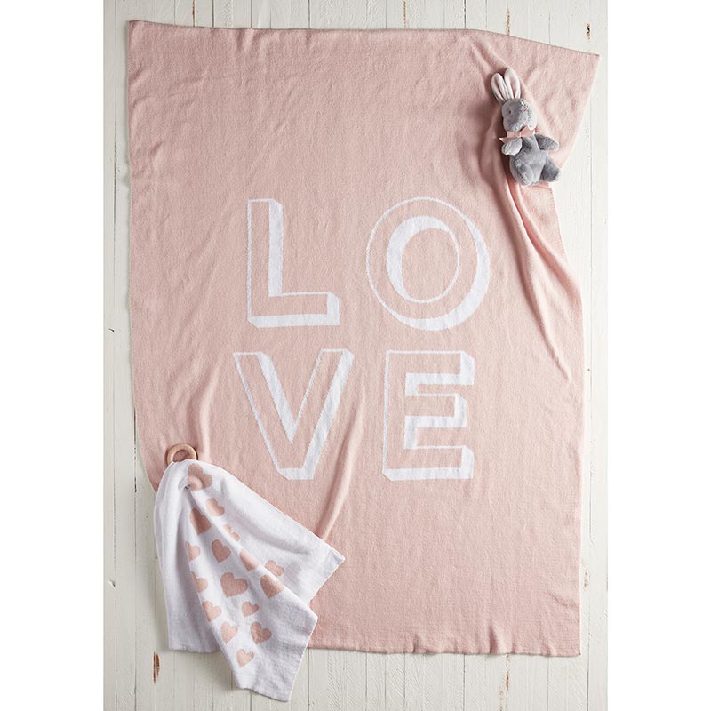 Blanket Gift Set - Love - 2 Pce