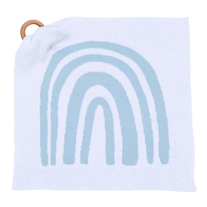 Blanket Gift Set - Happy Rainbow - 2 Pce