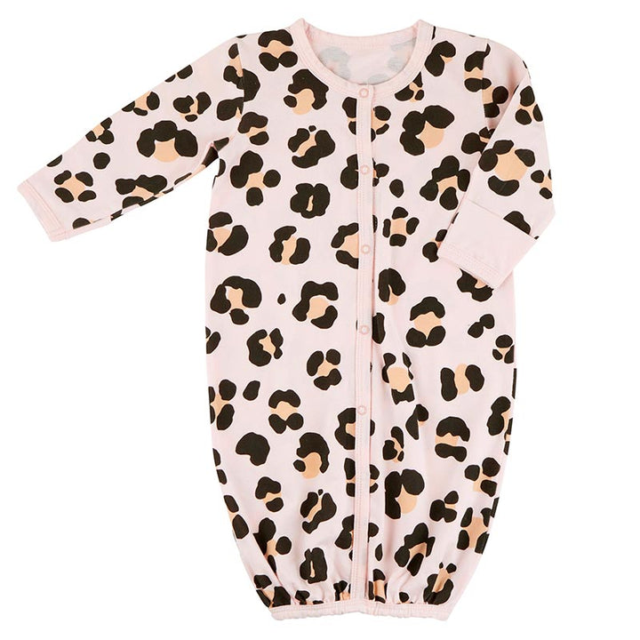 Knit Gown - Cheetah 0-6 Months
