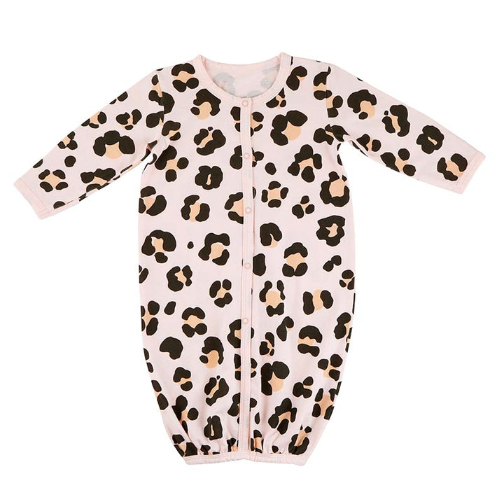 Knit Gown - Cheetah 0-6 Months