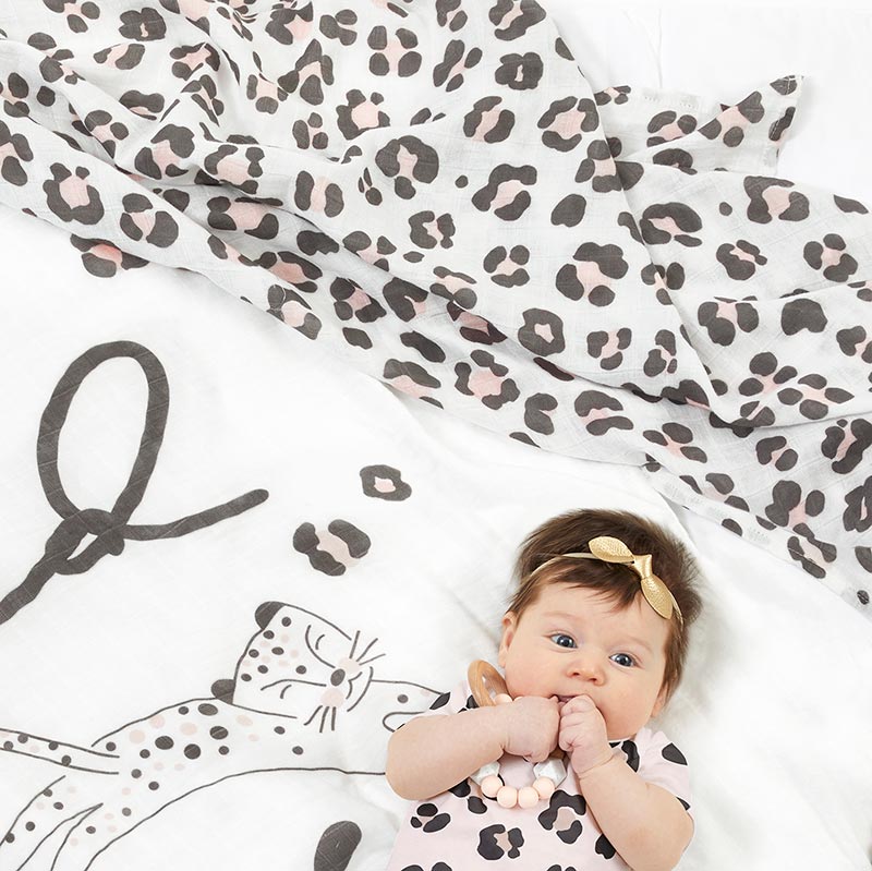 Swaddle Blanket - Cheetah