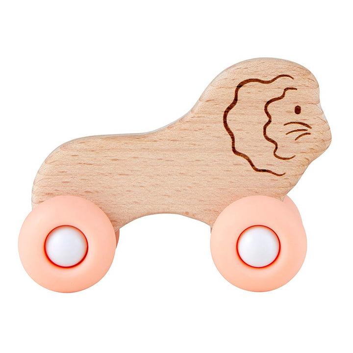 Silicone Wood Toy - Lion