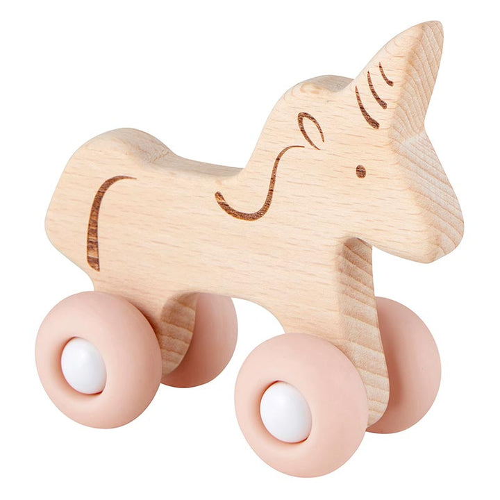 Silicone Wood Toy - Unicorn