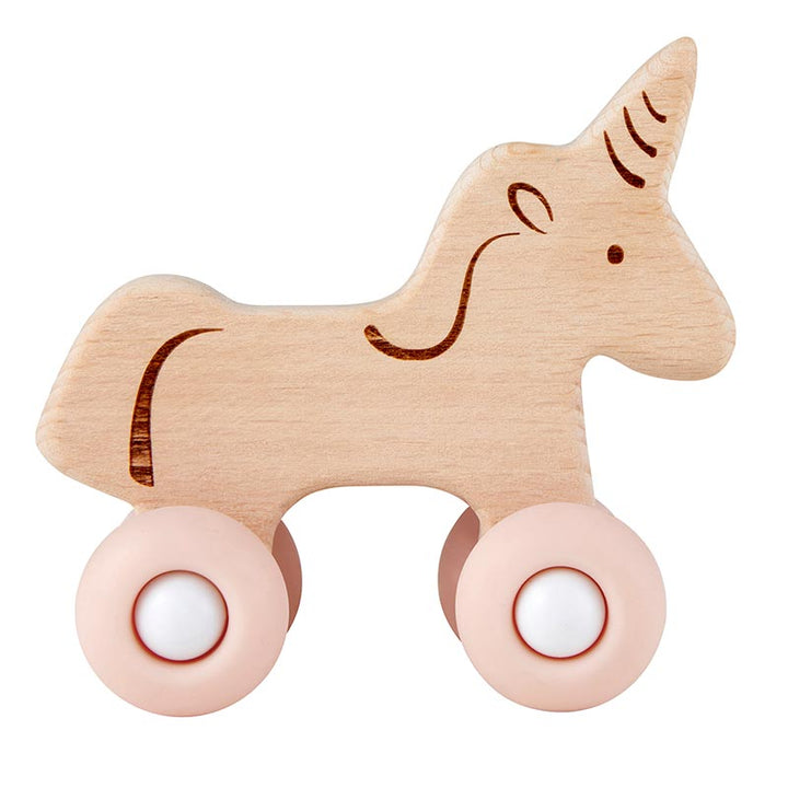 Silicone Wood Toy - Unicorn