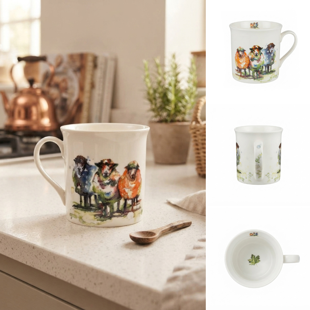 Sheep - New Bone China Mug