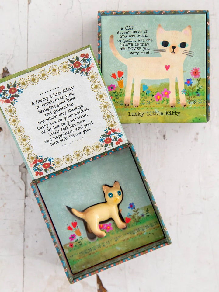 LUCKY CHARM IN BOX KITTY NC