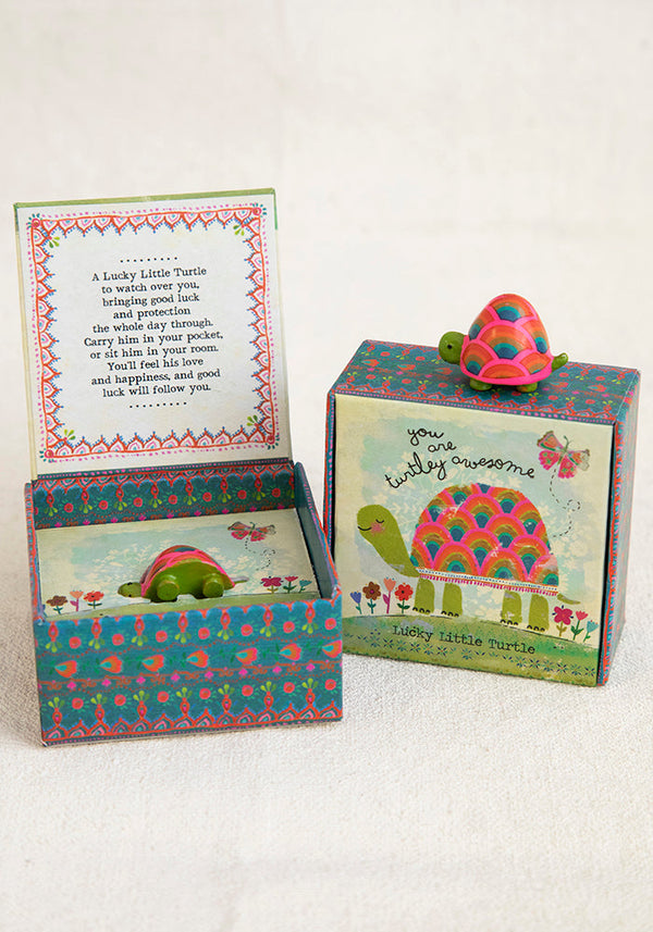 LUCKY CHARM IN BOX TURTLE NC
