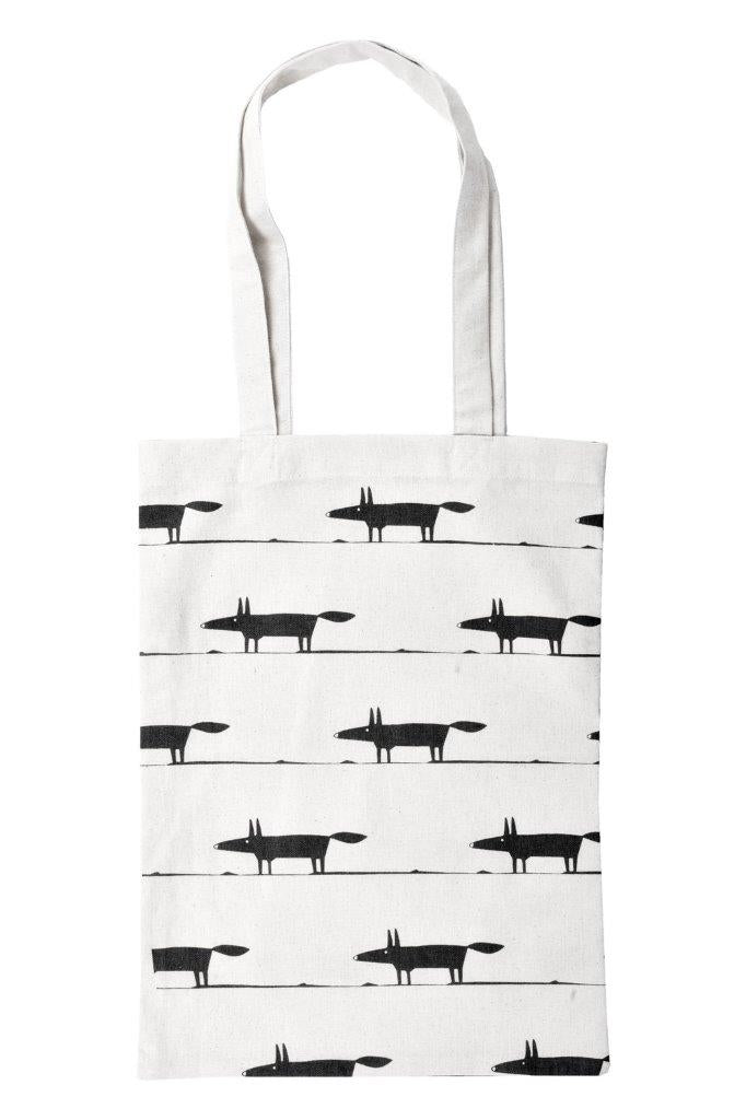 Foxy Organic Cotton Tote Bag