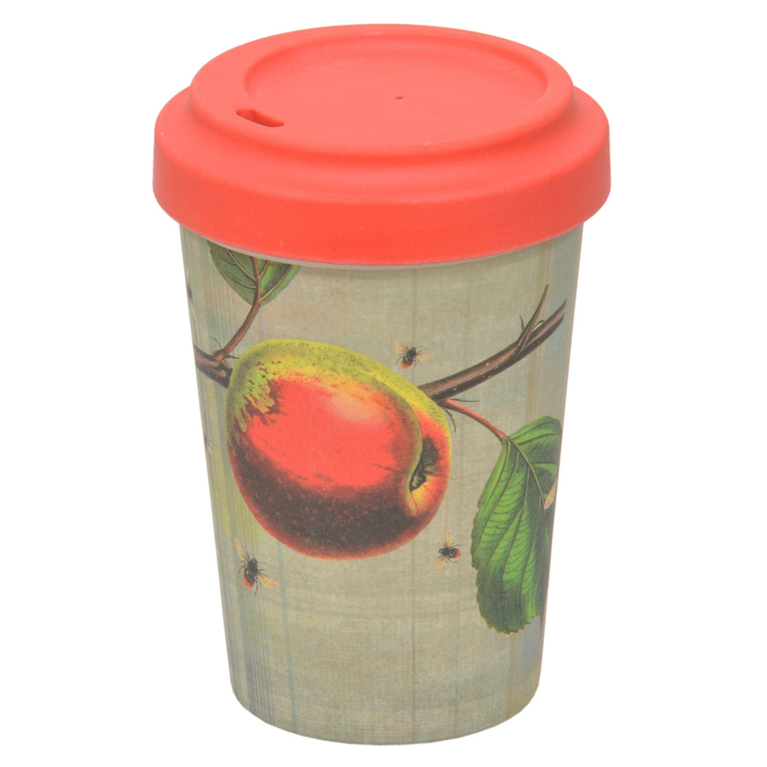 BAMBOO CUP W/LID  370ML