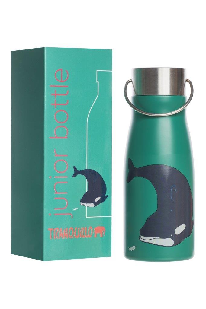 WATER BOTTLE KIDS WHALE 500ML