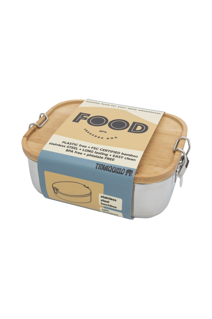 Lunch Box with Bamboo lid