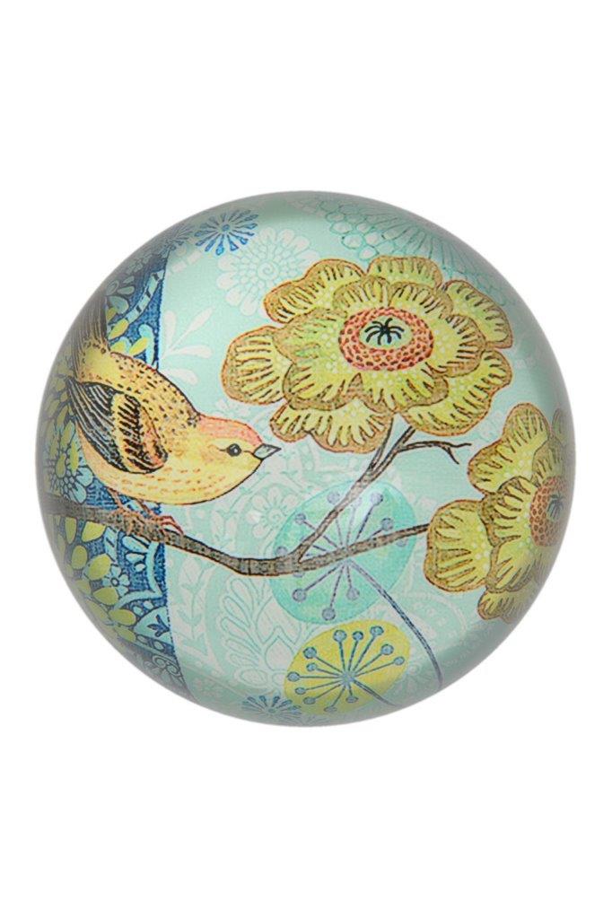 PAPERWEIGHT GOLDEN BIRD