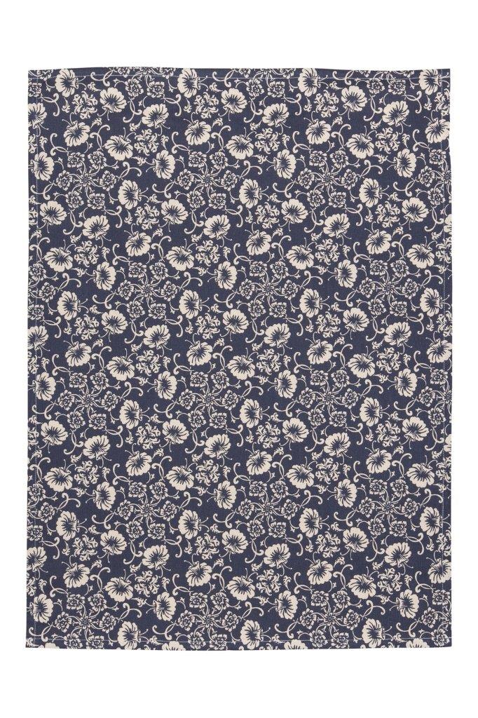 TEATOWEL FLORAL 70 X 50CM