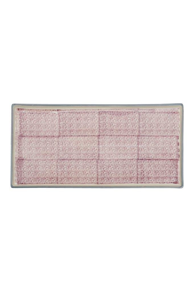 SERVING PLATE JAPANESE PURPLE