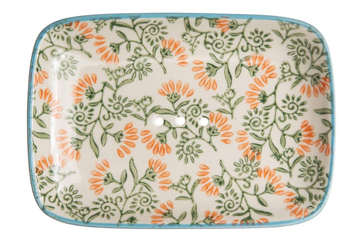 SOAP DISH FLORAL