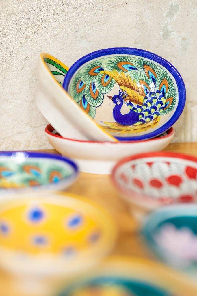 SOAP DISH PEACOCK