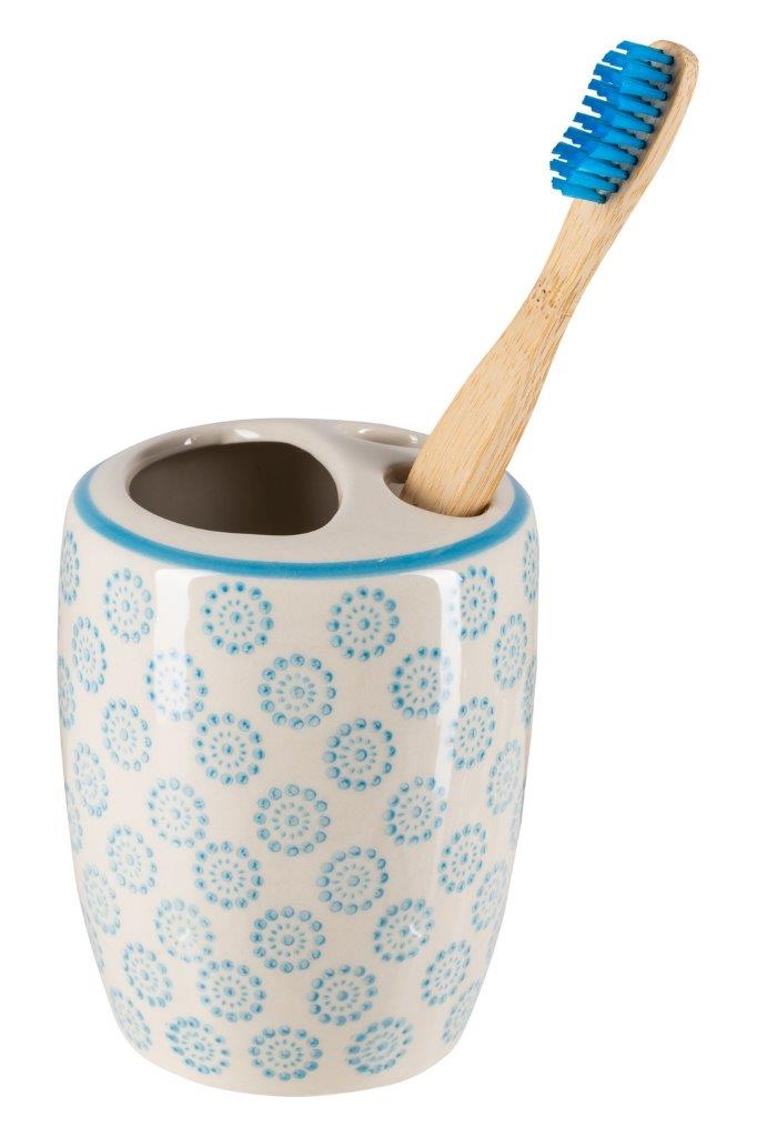 TOOTHBRUSH HOLDER BLU/DOTTY