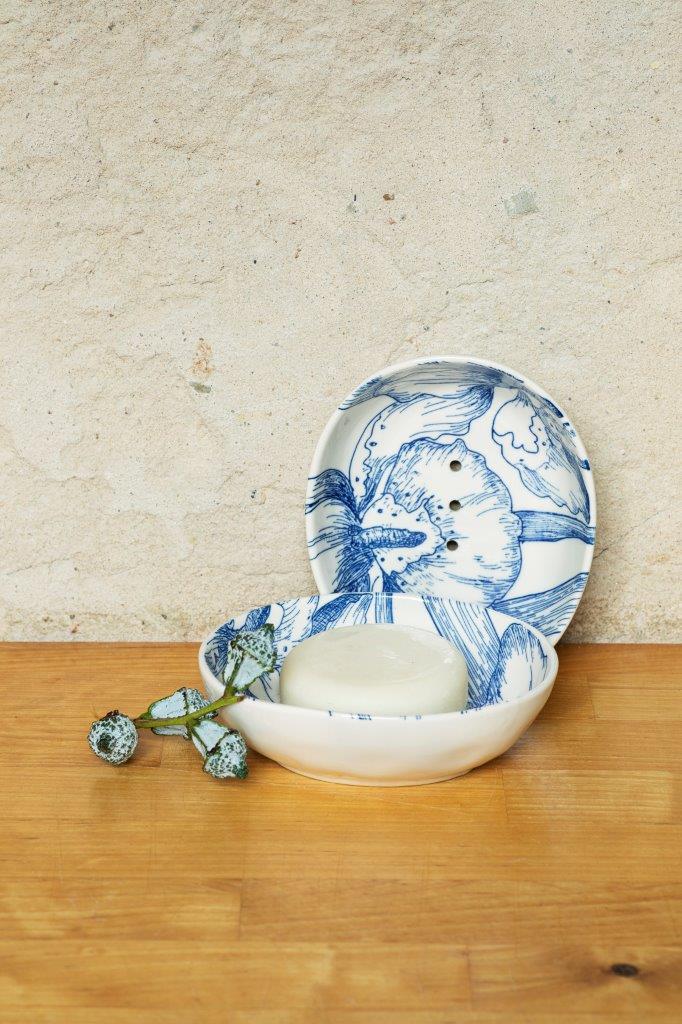SOAP DISH ETSA DK BLUE