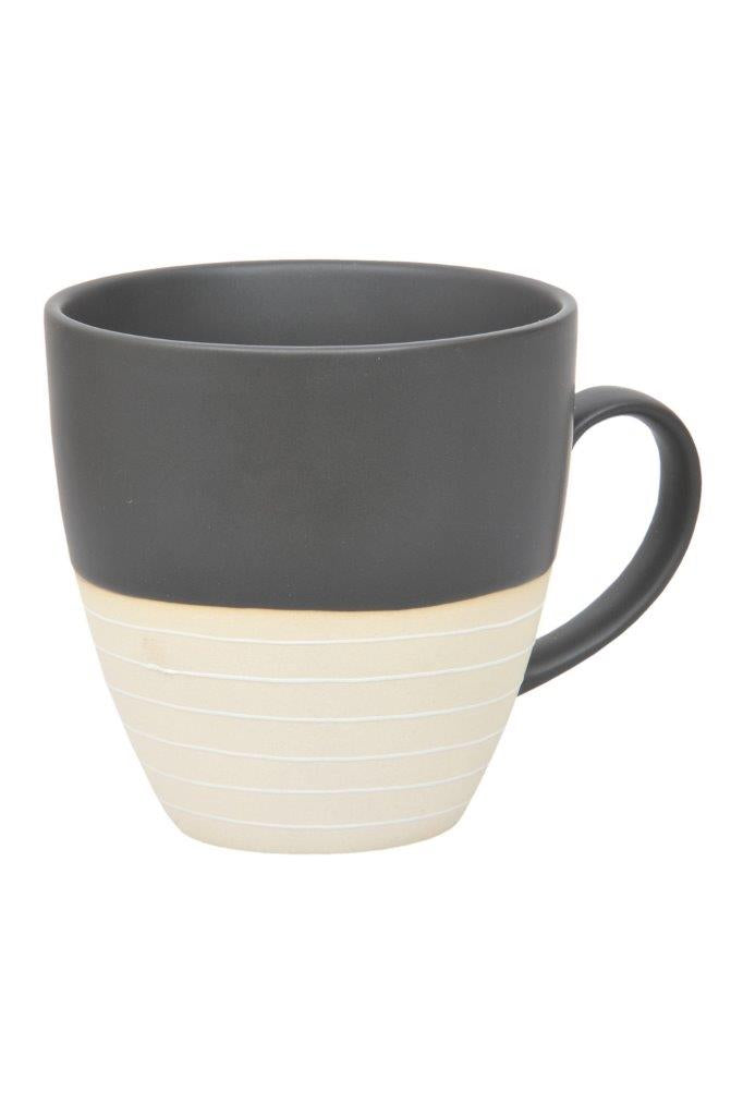 MUG CHARCOAL/CRM 500ML