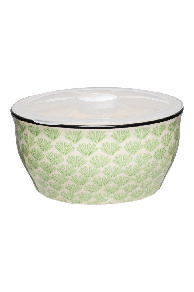STORAGE BOWL W/LID FAN MED 15CM