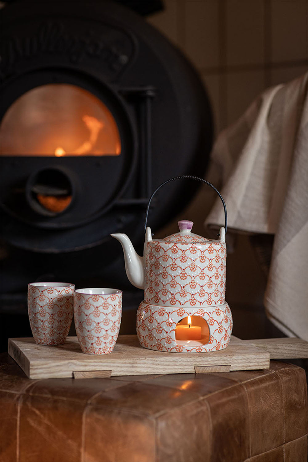 TEAPOT JAPANESE ORN BLOSSOM