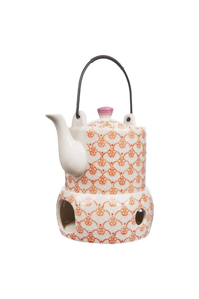 TEAPOT WARMER JAPANESE ORN/BLOSSOM