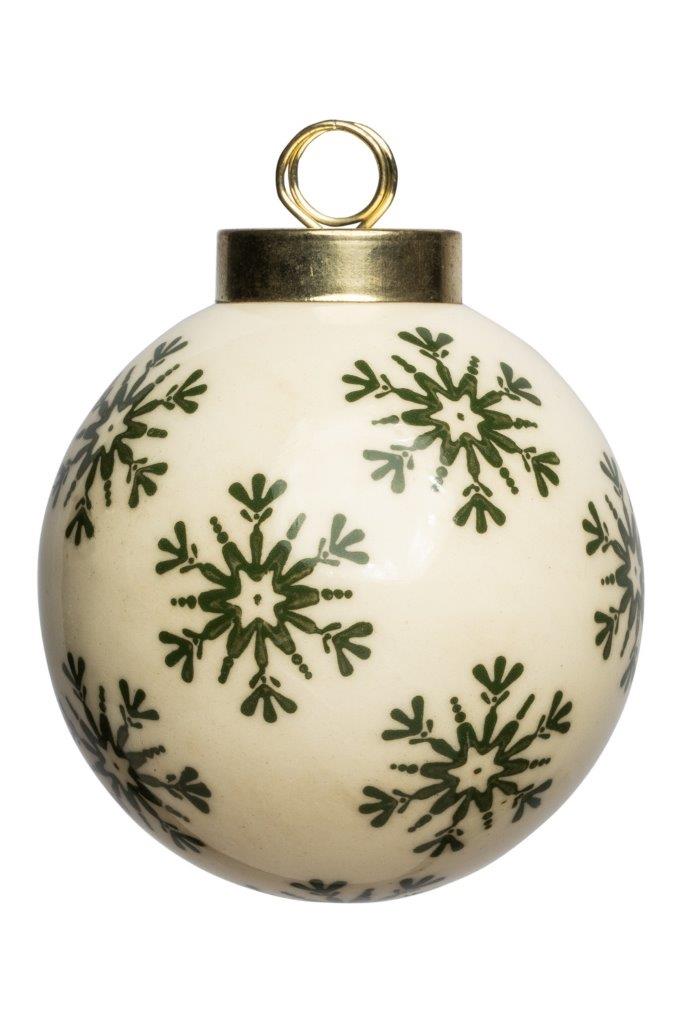 DEC PORCELAIN BALL ICICLES 5.5CM