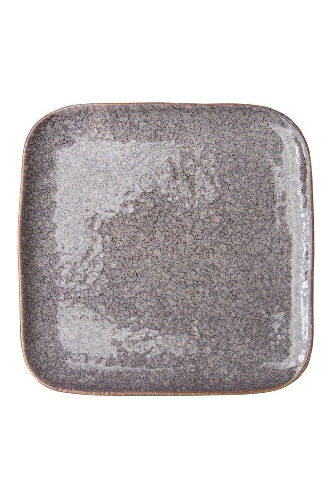 SIDEPLATE STONEWARE LAVENDER 21CM