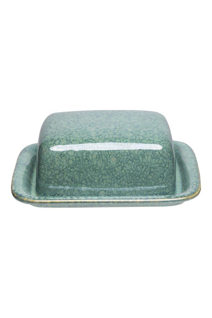 BUTTERDISH STONEWARE EMERALD