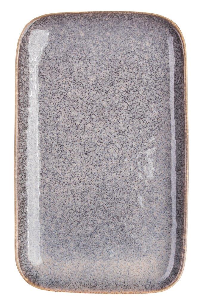 SERVINGPLATE STONEWARE LAVENDER 24CM