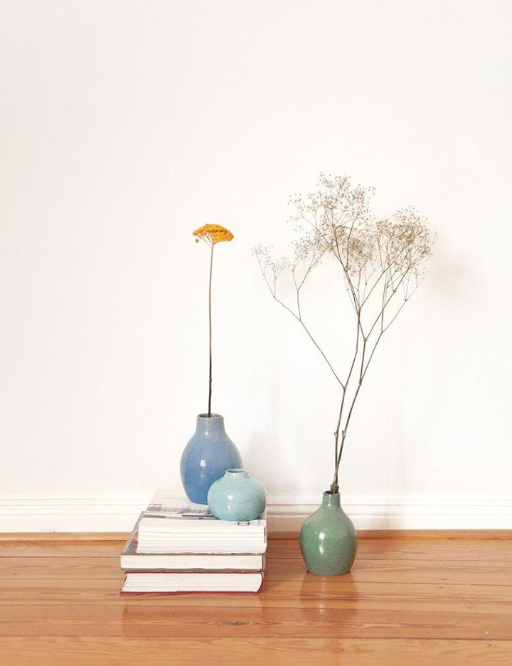 VASE NORDIC SMOKE BLUE
