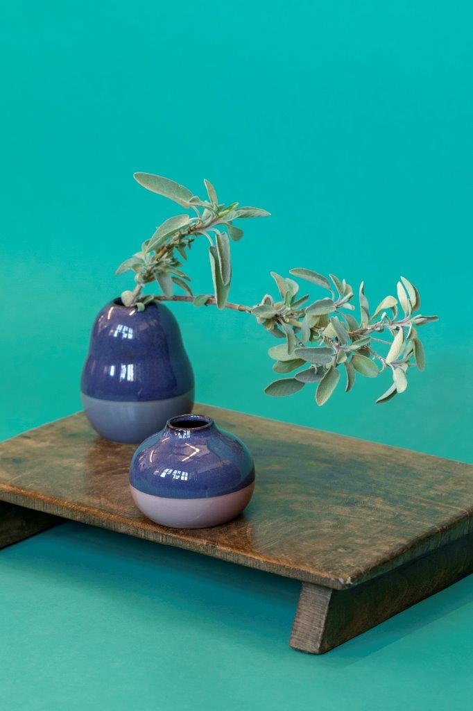 VASE MODERN BLUE