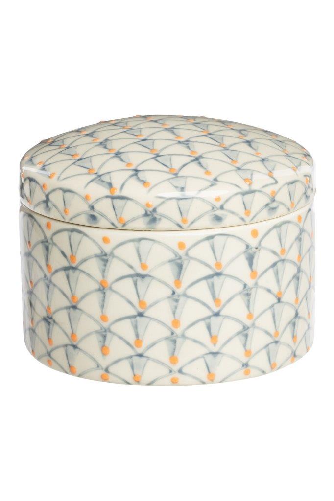 STORAGE JAR MIX'MATCH ORANGE