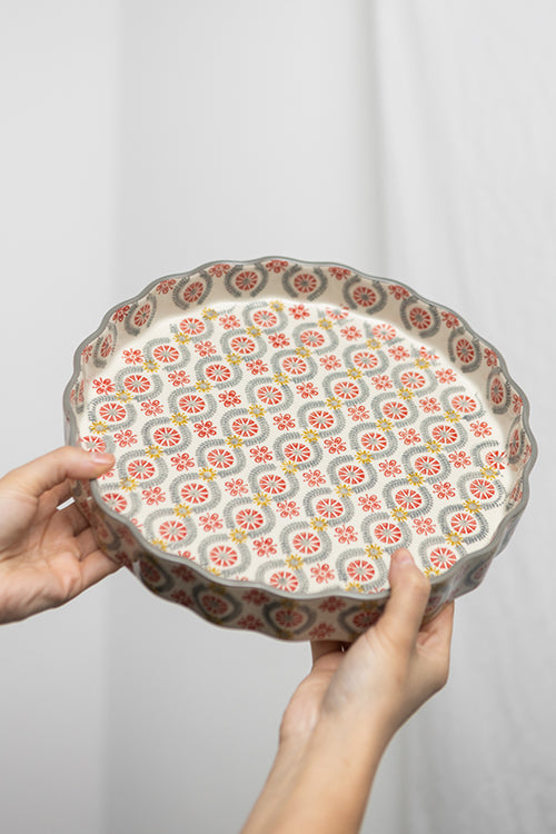 Quiche Tin RETRO 22CM