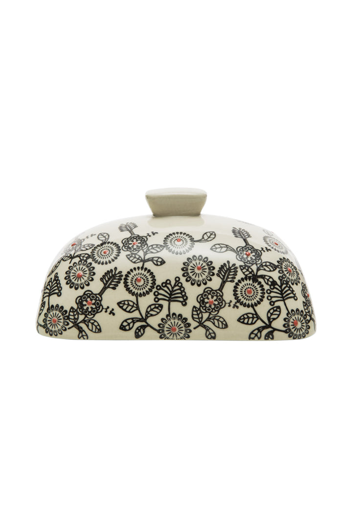 Butter Dish FLORAL