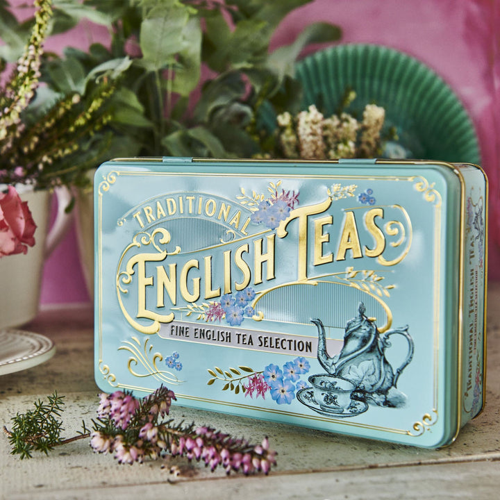 TEA VINTAGE VICTORIAN 72 BAG SELECTION TIN