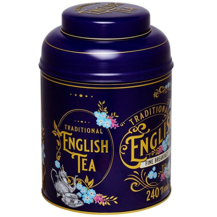 Vintage Victorian Tea Caddy - Royal Purple 240 EB Teabags