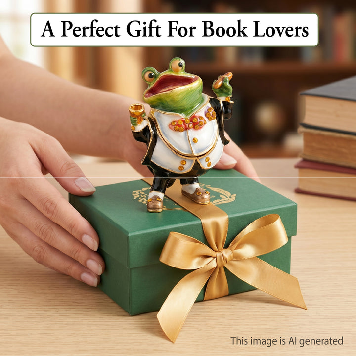 Cloisonné Collectible Win In The Willows Toad