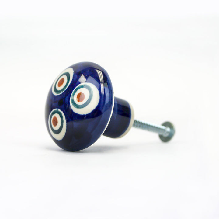 DRAWER PULL PEACOCK EYE