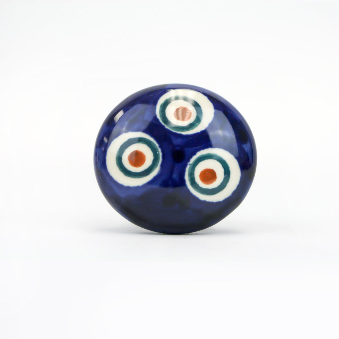 DRAWER PULL PEACOCK EYE